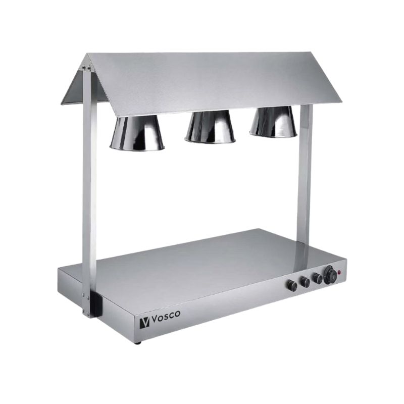 Vosco VLM-3S Üç Isıtıcı Lambalı Sıcak Teşhir Ünitesi